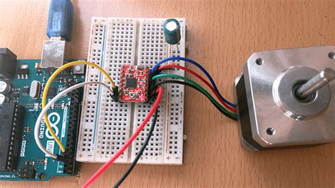 stepper motor arduino|A4988 Stepper Motor Driver with Arduino Tutorial (4 .